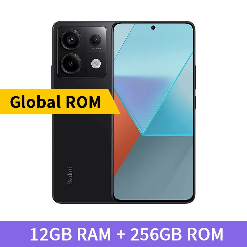 Xiaomi Redmi Note 13 Pro 5G Global ROM 128GB/256GB/512GB 200MP OIS Camera 120Hz 1.5K Snapdragon 7S Gen 2 67W Fast Charging