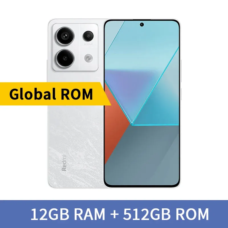 Xiaomi Redmi Note 13 Pro 5G Global ROM 128GB/256GB/512GB 200MP OIS Camera 120Hz 1.5K Snapdragon 7S Gen 2 67W Fast Charging