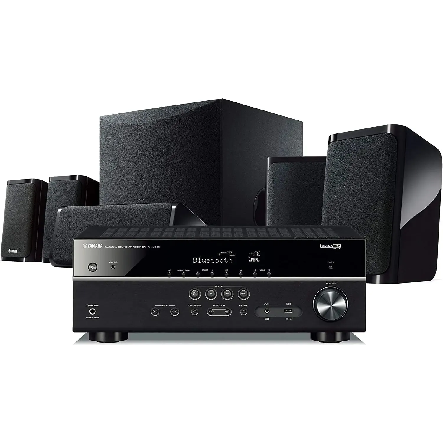 Yamaha YHT-4950U 5.1-Channel Home Theater System 4K Ultra HD HDMI (4 in/1 out)